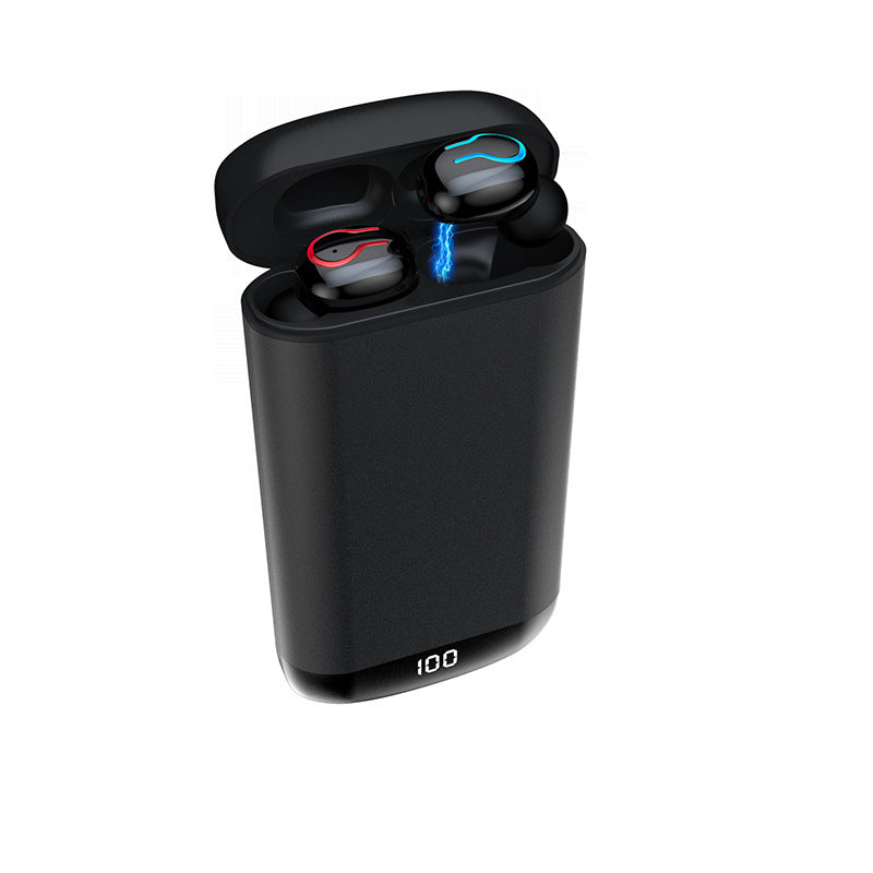 Wireless bluetooth headset with mobile powerbank