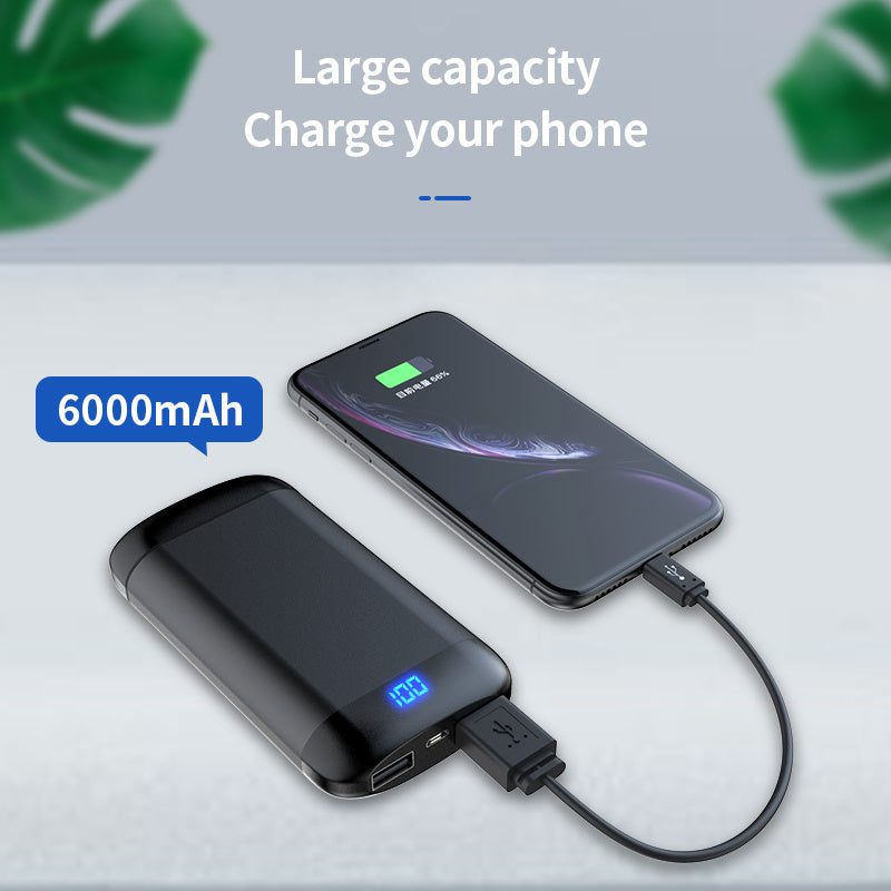 Wireless bluetooth headset with mobile powerbank