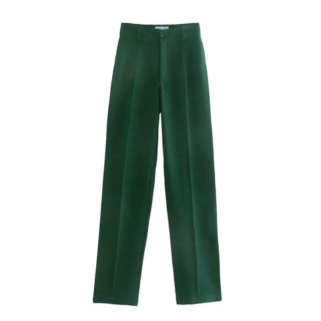 Office Wear Straight Pants for Women