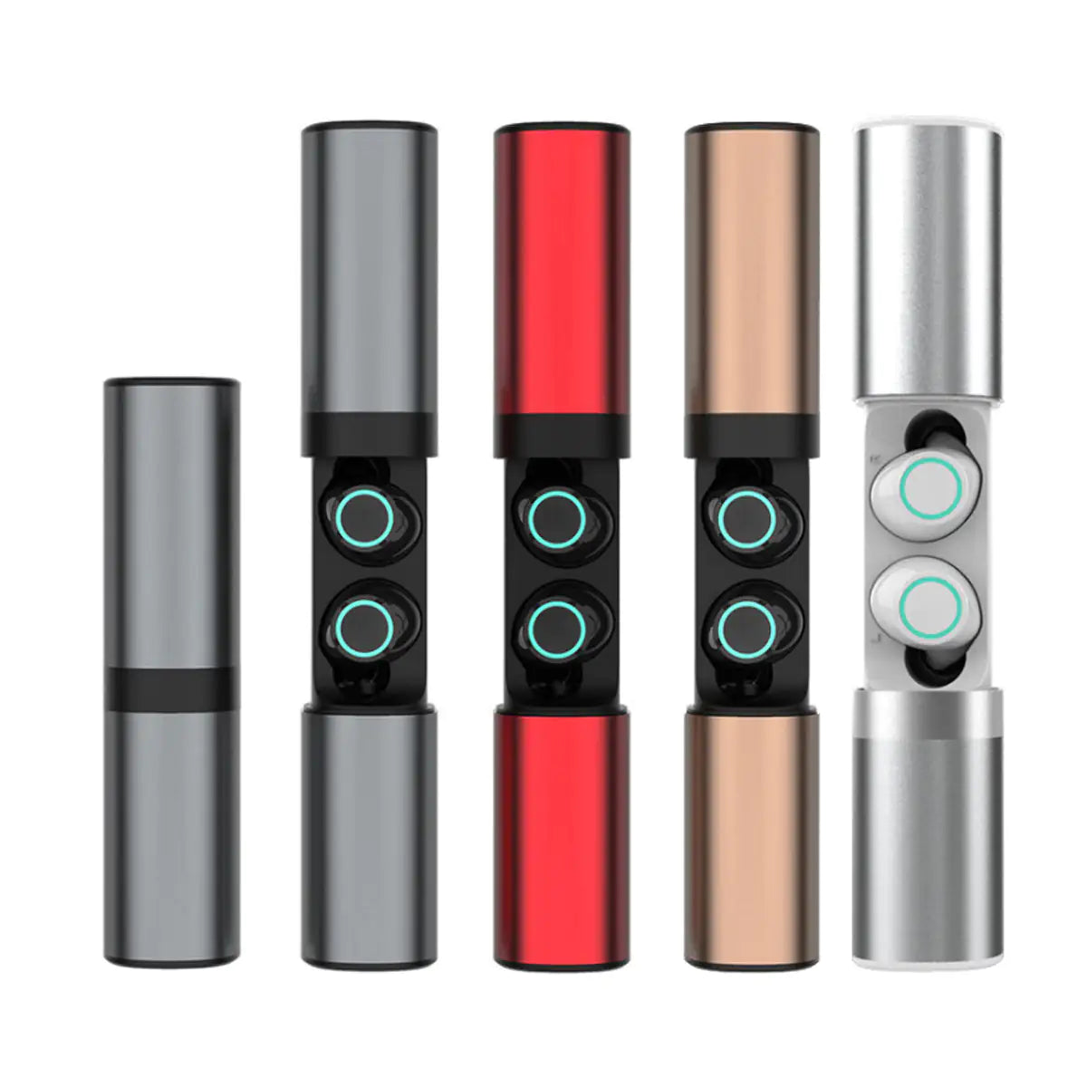 True Twin 2 In 1 Wireless Headphones With Power-bank Phone Charger