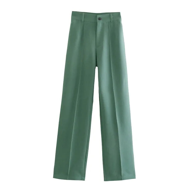 Office Wear Straight Pants for Women