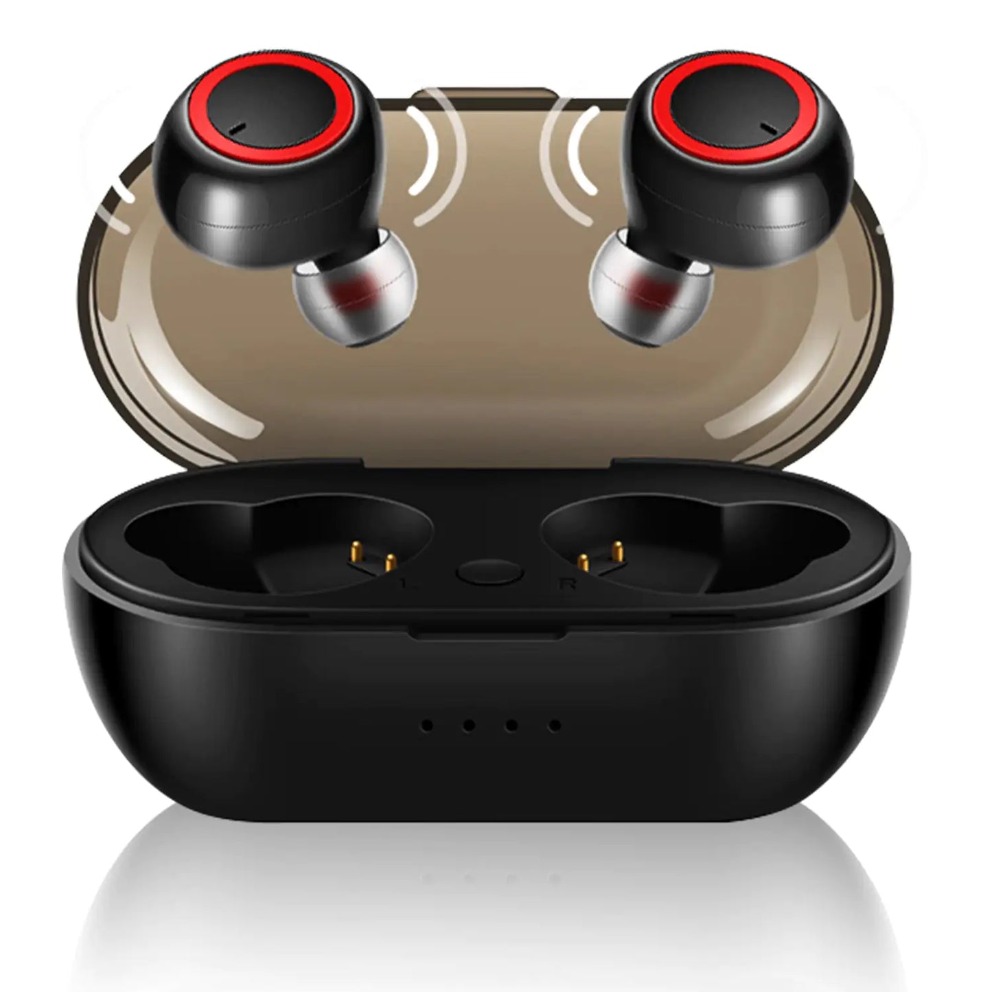 Water Resistant 5 Core Wireless Ear Buds Mini Bluetooth Headphones 32 Hours Playtime