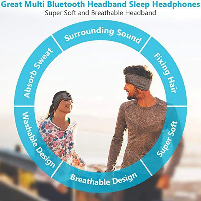 Wireless Bluetooth Earphone Band Headphone