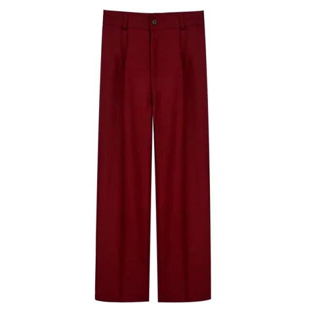 Office Wear Straight Pants for Women
