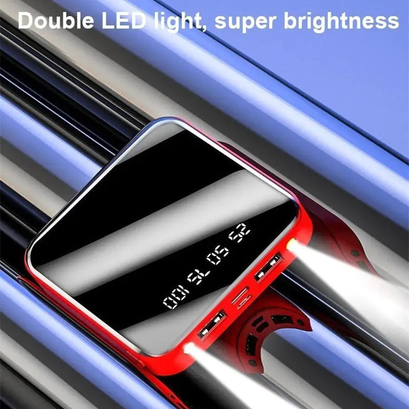 Power Bank 10000mAh Mini LCD Display