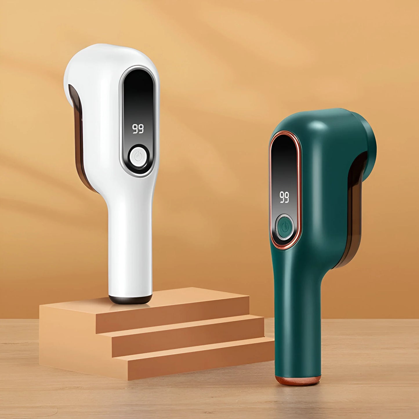 Rechargeable Fabric Shaver with Digital Display
