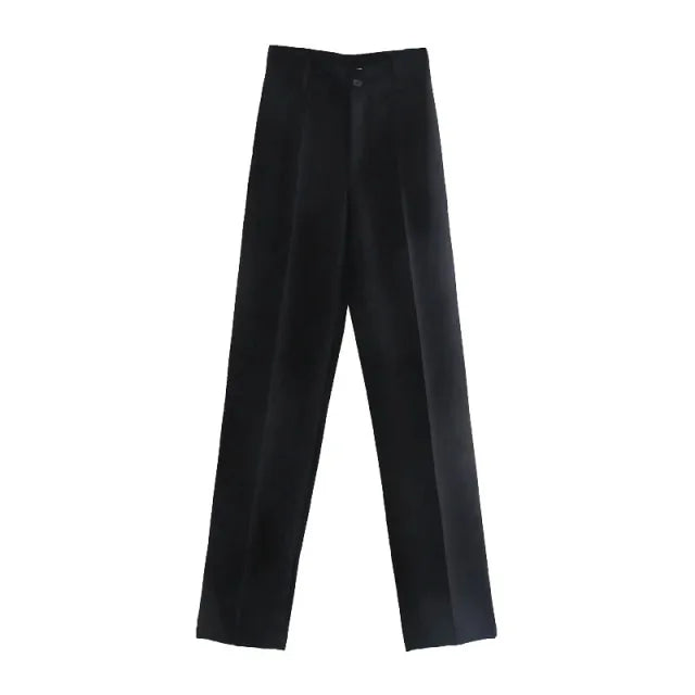 Office Wear Straight Pants for Women