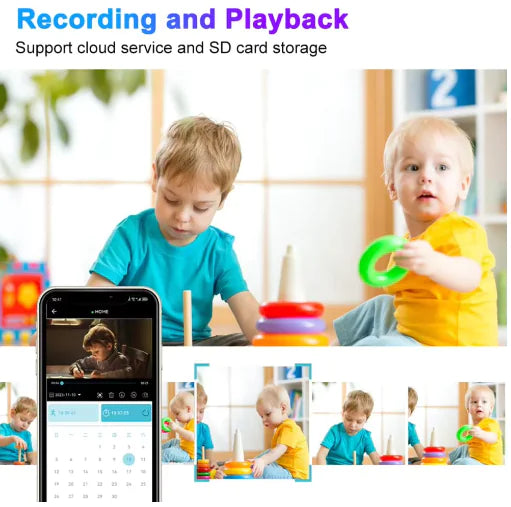Wireless Webcam Camera for Baby, Elderly, and Pet Monitoring