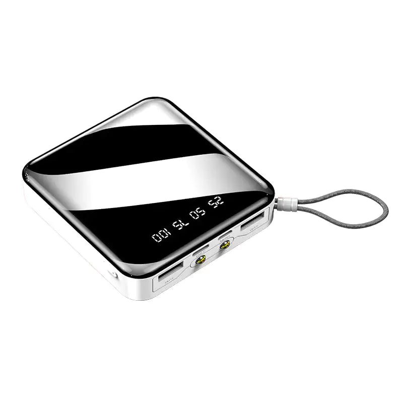 Power Bank 10000mAh Mini LCD Display