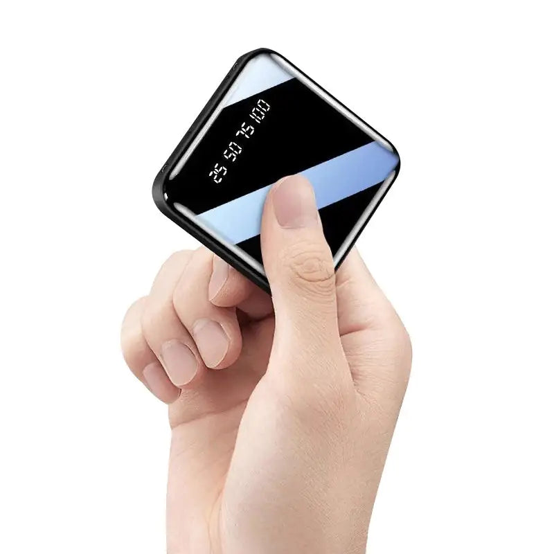 Power Bank 10000mAh Mini LCD Display