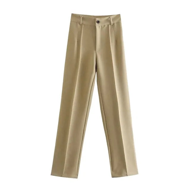 Office Wear Straight Pants for Women