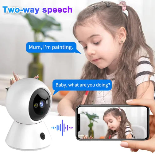 Wireless Webcam Camera for Baby, Elderly, and Pet Monitoring