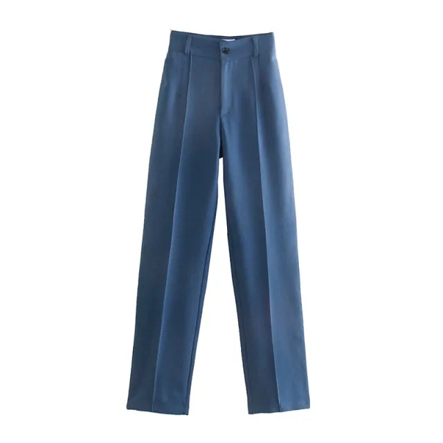 Office Wear Straight Pants for Women