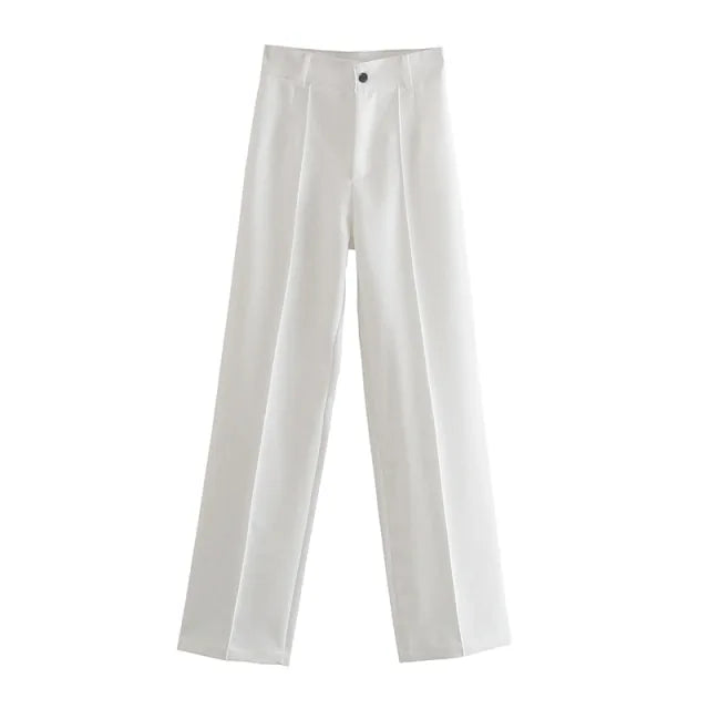Office Wear Straight Pants for Women
