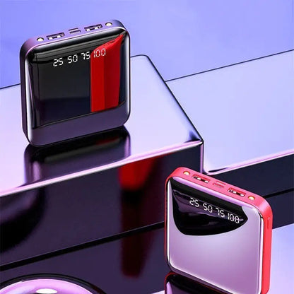 Power Bank 10000mAh Mini LCD Display