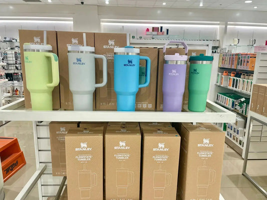 Stanley Insulated Tumbler with Straws H2.0 FlowState Vacuum Flasks