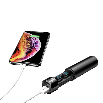 True Twin 2 In 1 Wireless Headphones With Power-bank Phone Charger