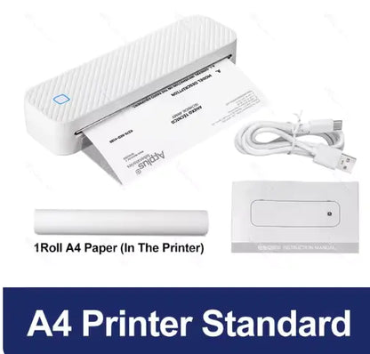 Wireless Portable A4 Thermal Printer
