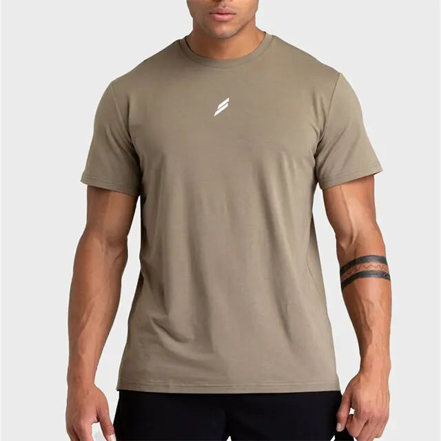 Cotton Gym Shirt-Men