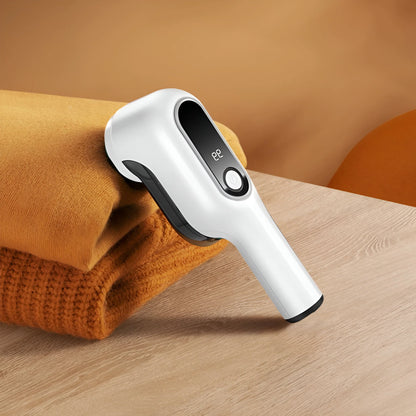 Rechargeable Fabric Shaver with Digital Display