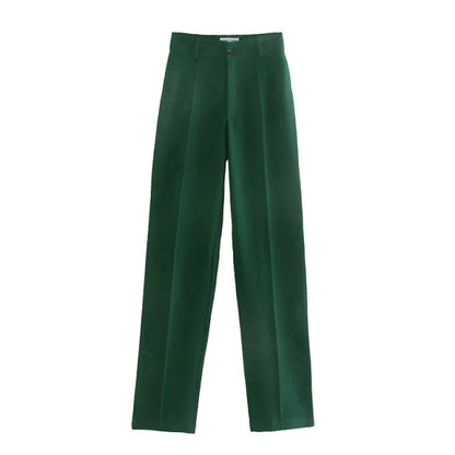 Office Wear Straight Pants for Women