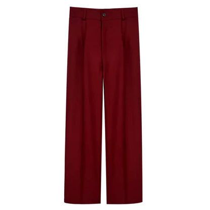 Office Wear Straight Pants for Women