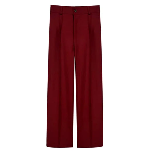 Office Wear Straight Pants for Women