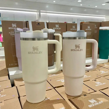 Stanley Insulated Tumbler with Straws H2.0 FlowState Vacuum Flasks