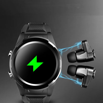 Latest Two-in-one Smart Earphone Watch