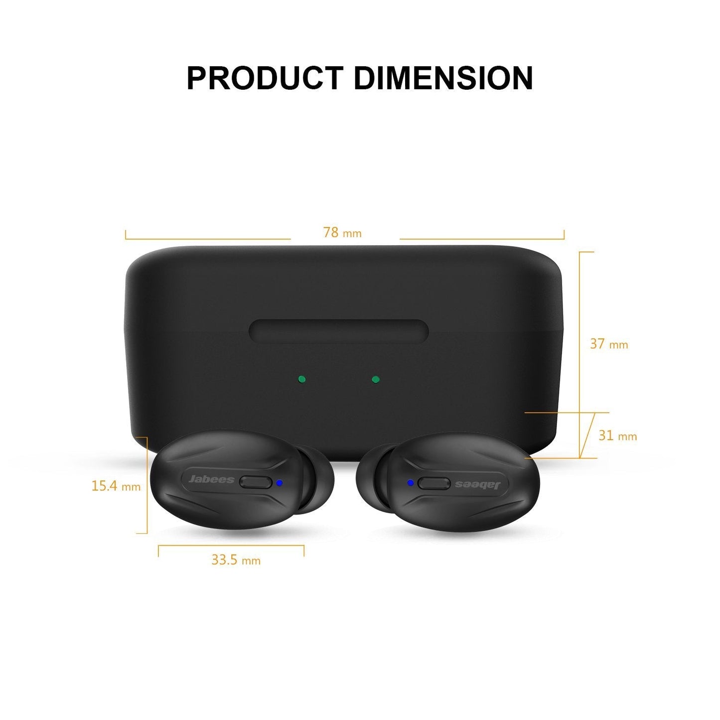 Beeing -True Wireless Earbuds With Qi-Enabled Wireless Charging Case