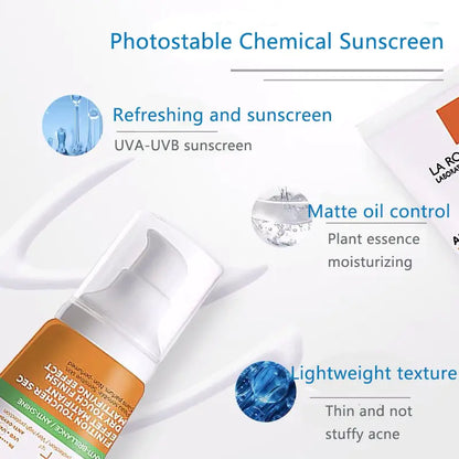 La Roche Posay Sunscreen SPF50+ Oil Control Light and Non Greasy Suitable for Oily and Mixed Skin Green Label Sunscreen