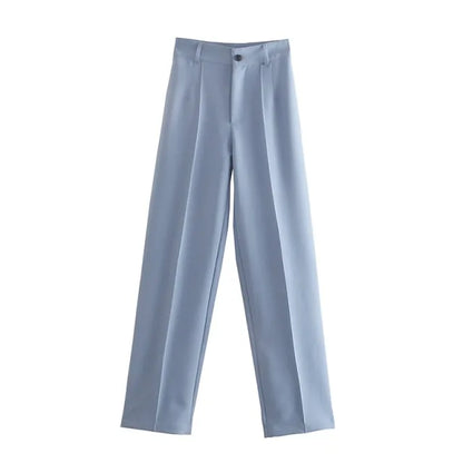 Office Wear Straight Pants for Women
