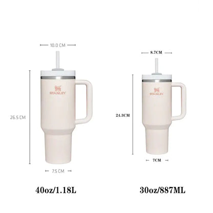 Stanley Insulated Tumbler with Straws H2.0 FlowState Vacuum Flasks