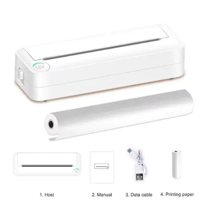 Portable A4 Wireless Thermal Printer